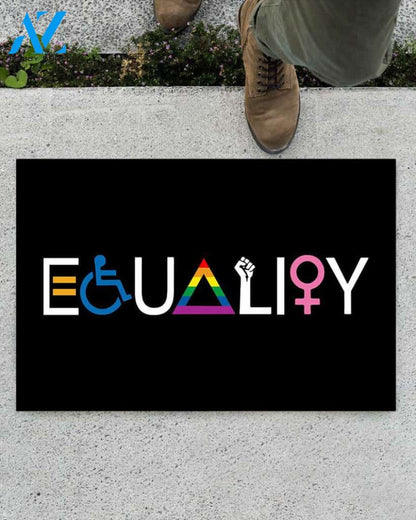 Equality Doormat, Kindness Doormat, BLM, LGBT, Ferminist Doormat, Front Door Mat