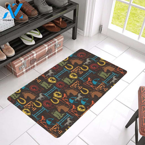 Equestrian Equipment Horse Colorful Rubber Doormat