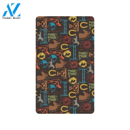 Equestrian Equipment Horse Colorful Rubber Doormat