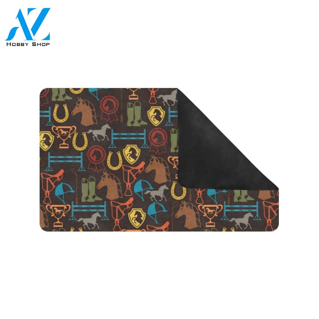 Equestrian Equipment Horse Colorful Rubber Doormat
