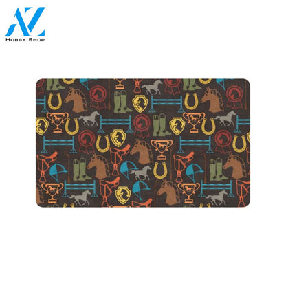Equestrian Equipment Horse Colorful Rubber Doormat