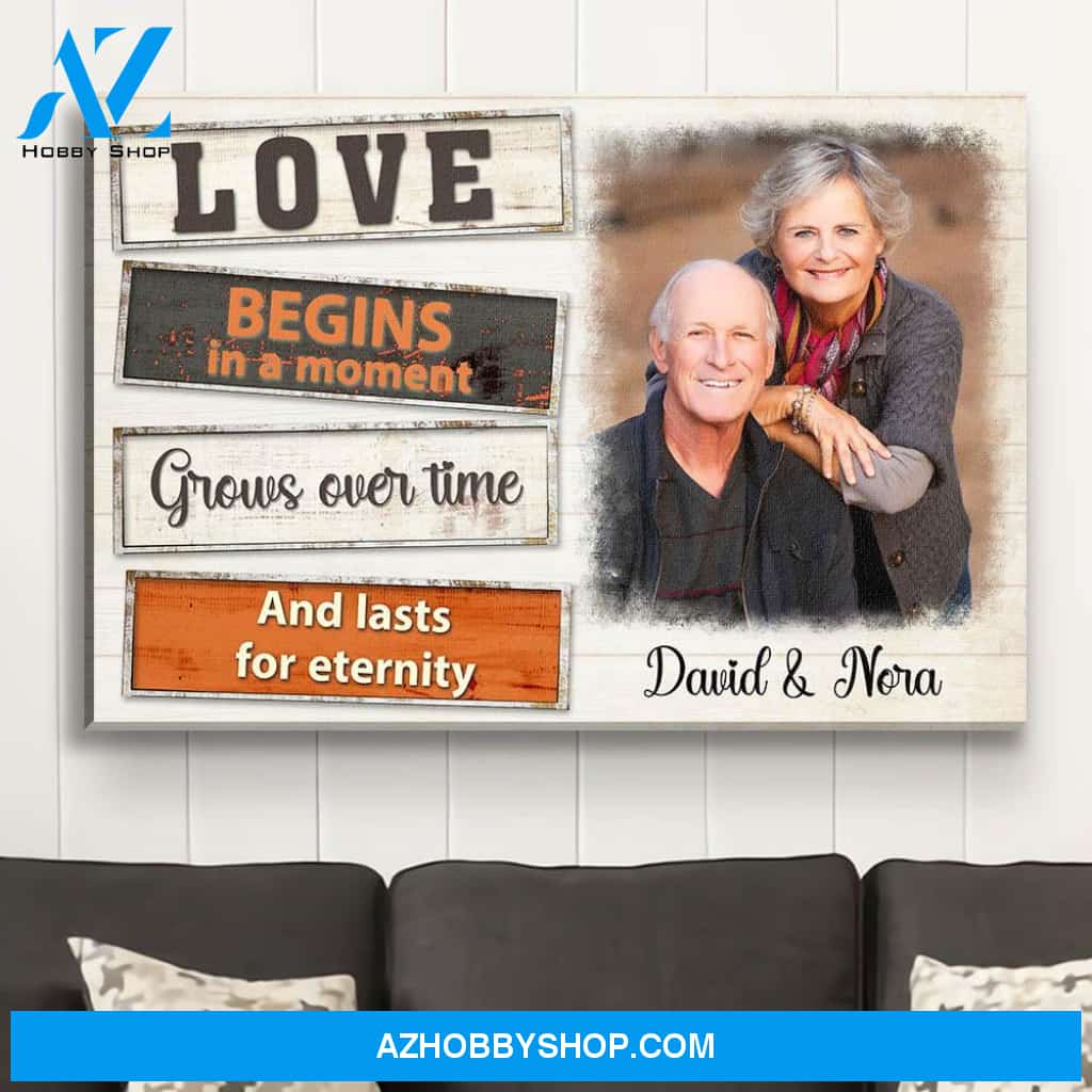 Eternal Love - Personalized Custom Photo Canvas
