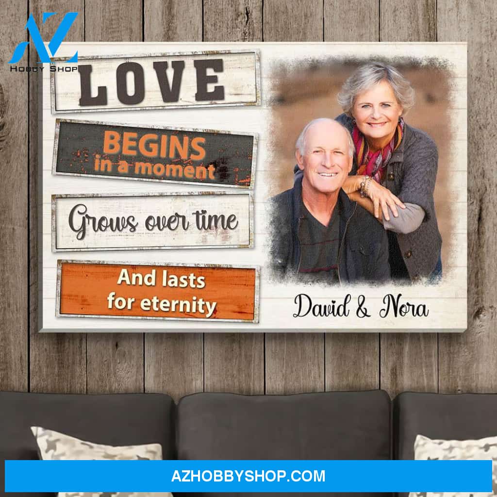 Eternal Love - Personalized Custom Photo Canvas