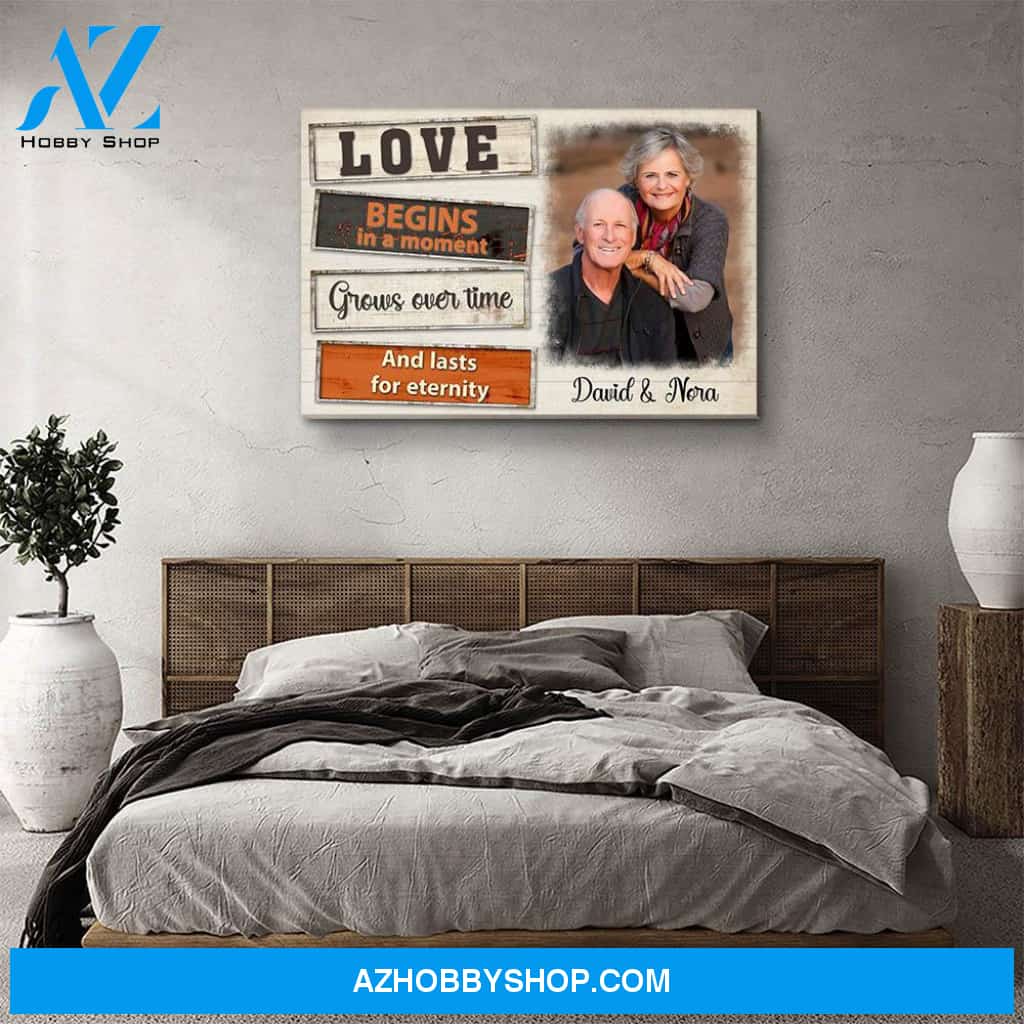 Eternal Love - Personalized Custom Photo Canvas