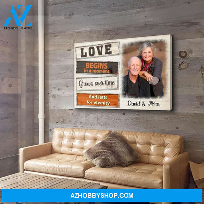 Eternal Love - Personalized Custom Photo Canvas