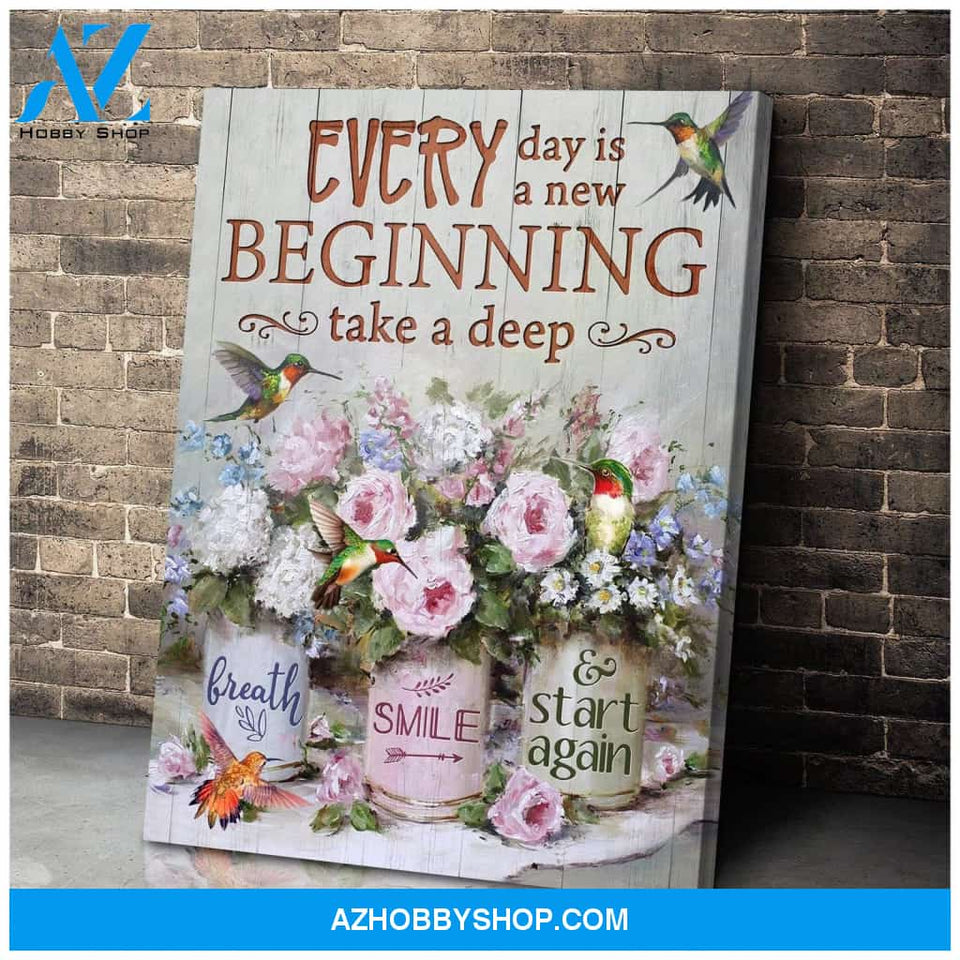 Every Day Hummingbird Wall Art Canvas