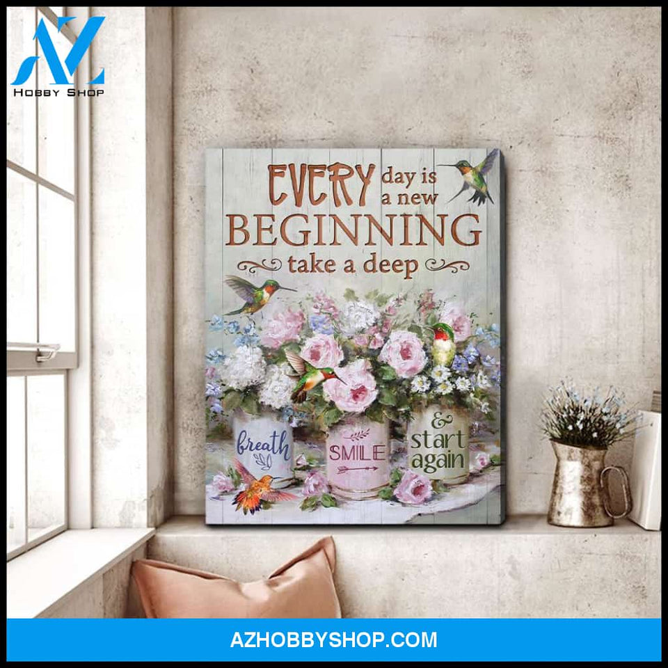 Every Day Hummingbird Wall Art Canvas