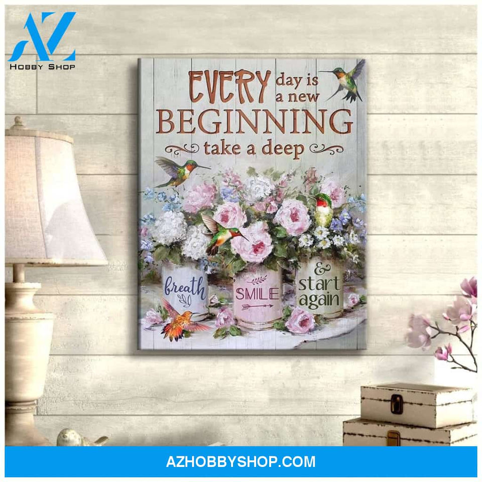 Every Day Hummingbird Wall Art Canvas