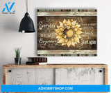 Zalooo Everyday Is A New Beginning Butterfly Canvas Wall Art Decor