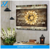 Zalooo Everyday Is A New Beginning Butterfly Canvas Wall Art Decor