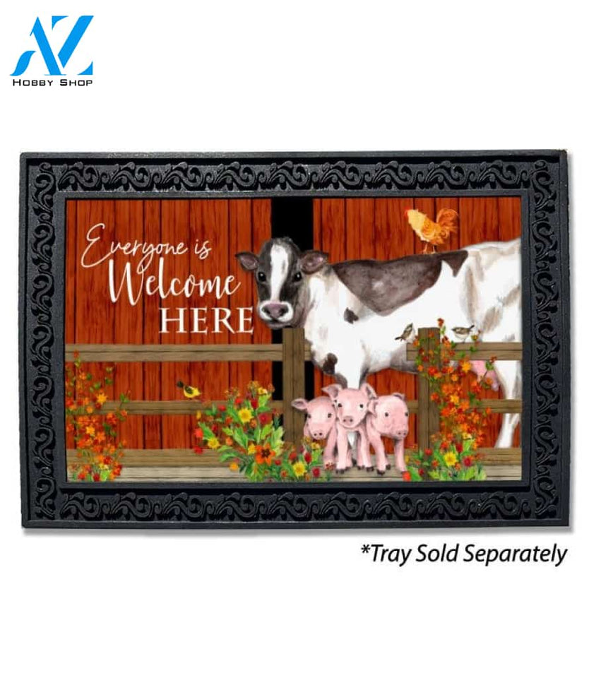 Everyone Welcome Farm Doormat - 18" x 30"