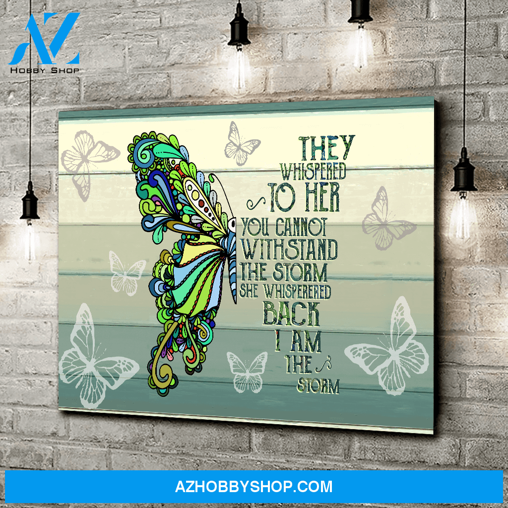 Eviral Store Hippie Dragonfly They Whispered To Her Wall Art 2 Canvas Poster 2010