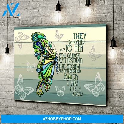 Eviral Store Hippie Dragonfly They Whispered To Her Wall Art 2 Canvas Poster 2010