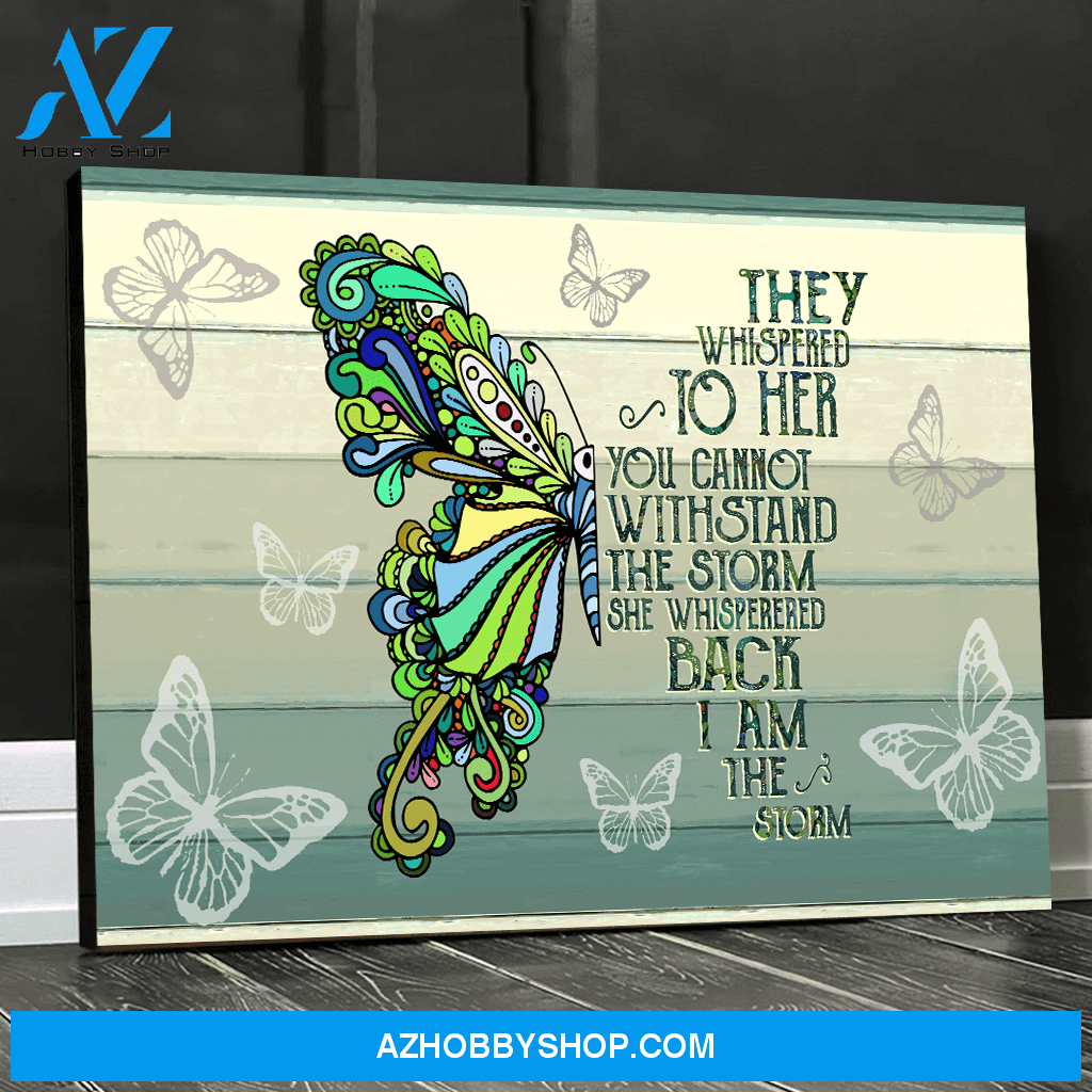 Eviral Store Hippie Dragonfly They Whispered To Her Wall Art 2 Canvas Poster 2010
