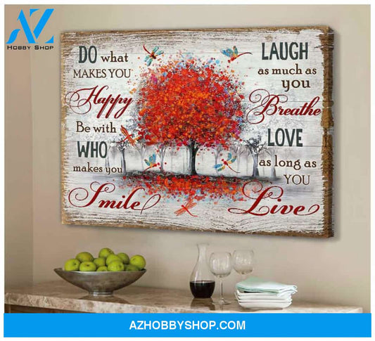Eviral Store Love As Long As You Live Dragonfly Canvas Wall Art – Dreagonfly Canvas Print Wall Art