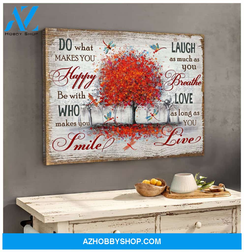 Eviral Store Love As Long As You Live Dragonfly Canvas Wall Art – Dreagonfly Canvas Print Wall Art