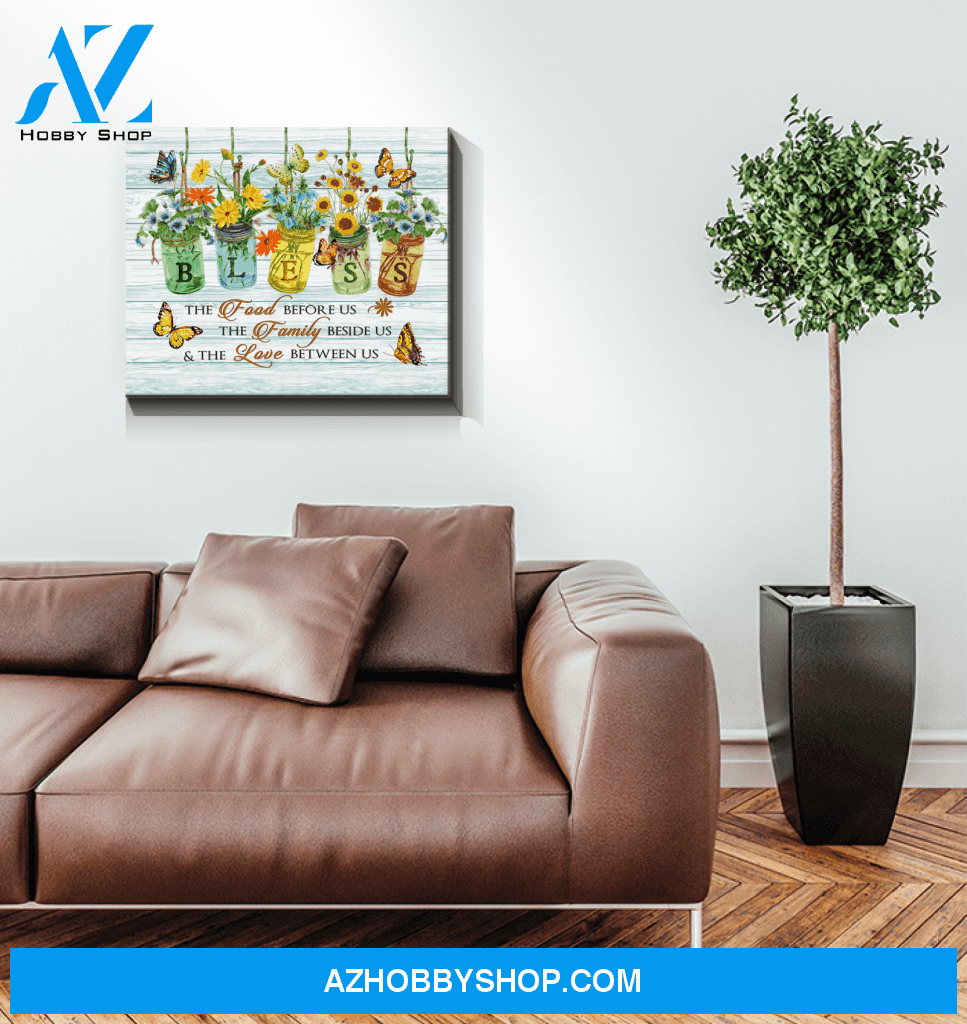 Eviral Stores Canvas – Butterfly- Bless Canvas Poster 2611