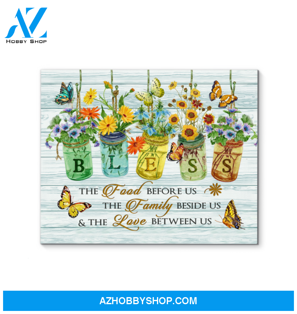 Eviral Stores Canvas – Butterfly- Bless Canvas Poster 2611