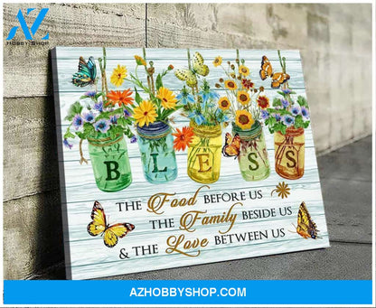 Eviral Stores Canvas – Butterfly- Bless Canvas Poster 2611