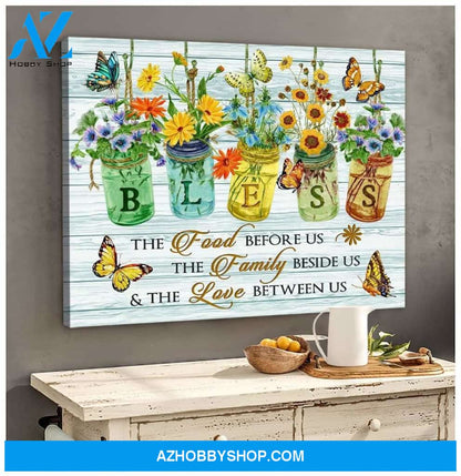 Eviral Stores Canvas – Butterfly- Bless Canvas Poster 2611