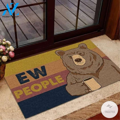 Ew People Bear Doormat