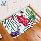 Exotic Plants Door Mat