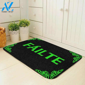 F ilte Welcome In Irish Doormat | Welcome Mat | House Warming Gift | St. Patrick's Day Doormat