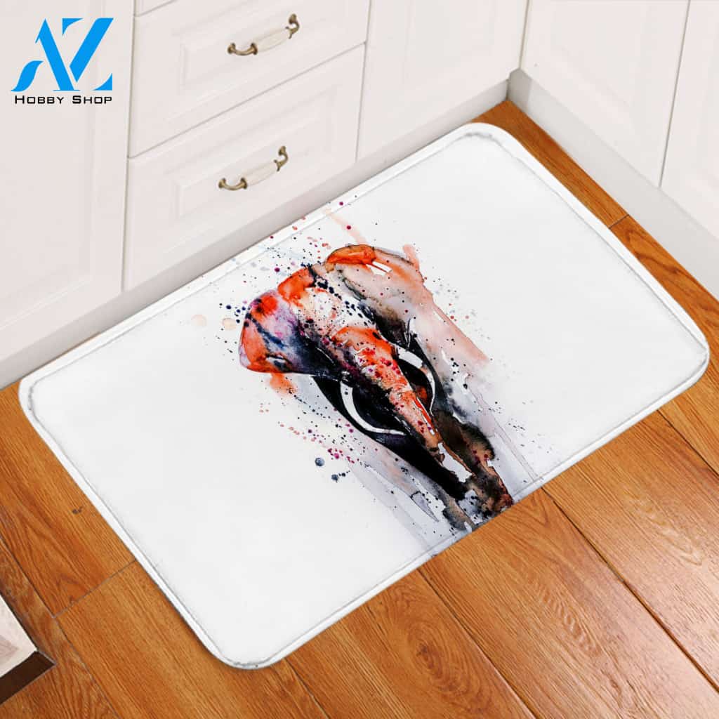 Fading Elephant Door Mat