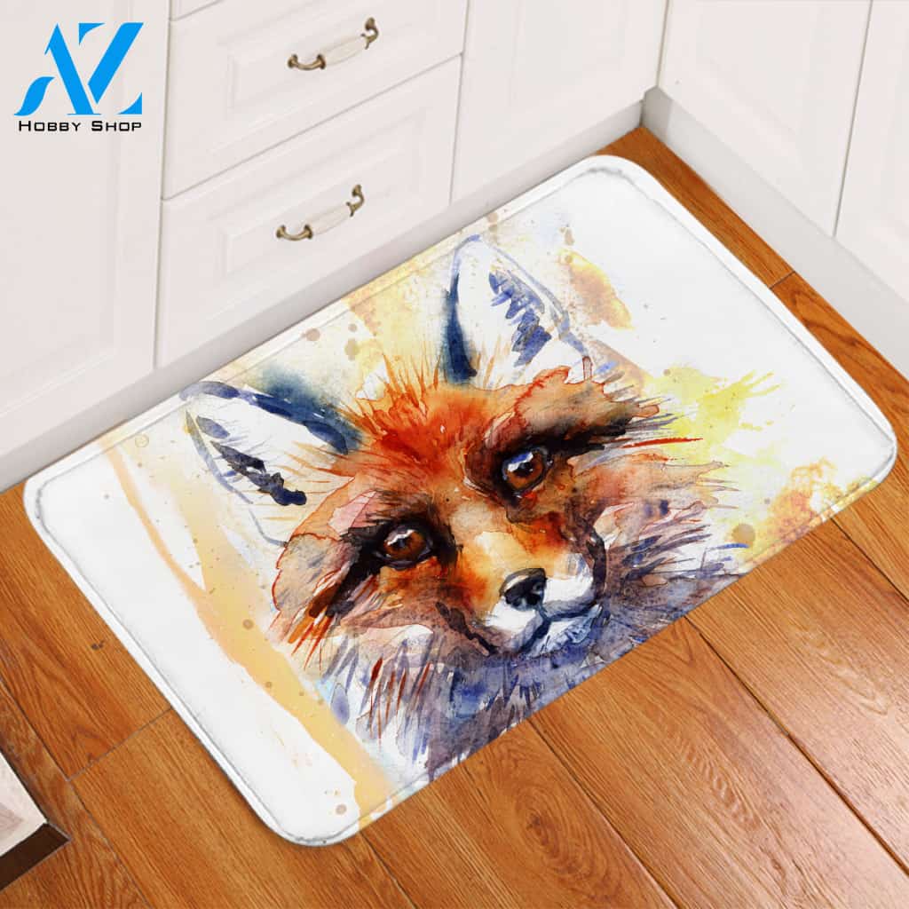 Fading Fox Door Mat