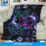 Faith Hope Love Suicide Prevention Fleece Blanket Gift For Friend Family Birthday Gift Home Decor Bedding Couch Sofa Soft And Comfy Cozy