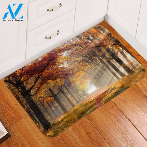 Fall's Path Door Mat