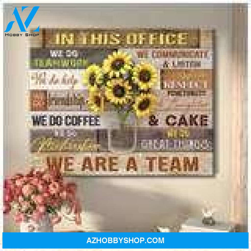 Famille Gift - Canvas Hanging Art For Office