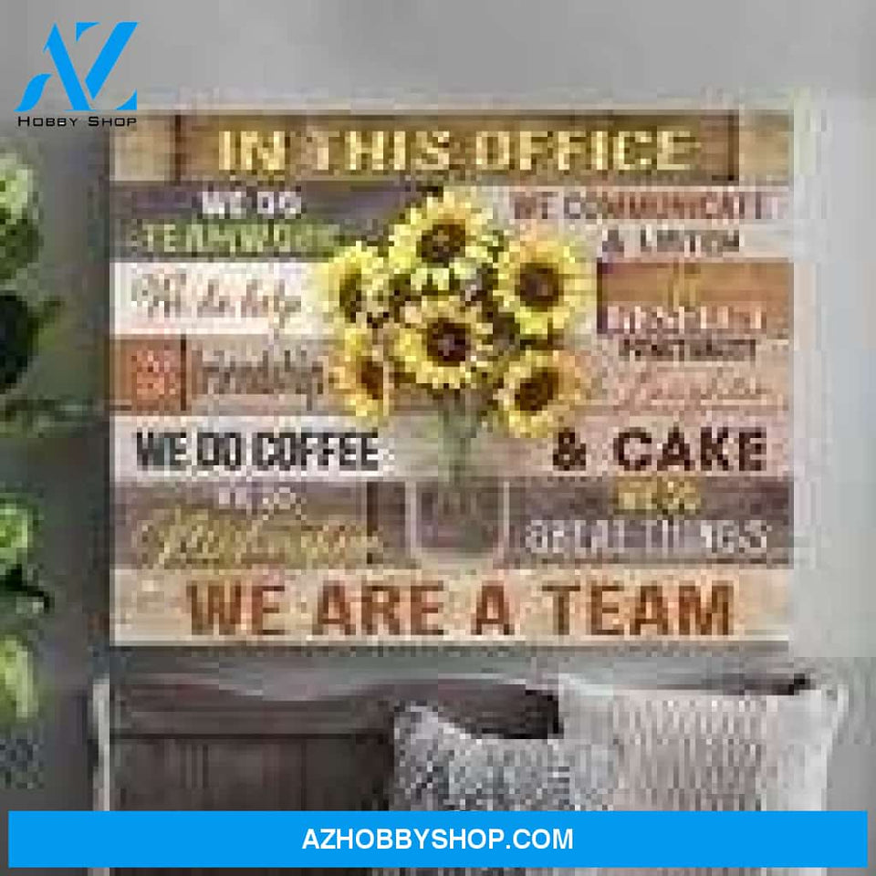 Famille Gift - Canvas Hanging Art For Office