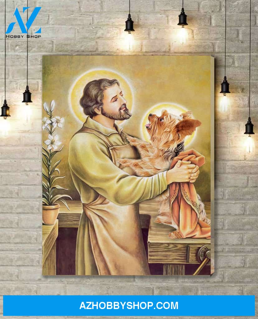 Famille Gift - Jesus with Yorkshire - Poster/Canvas