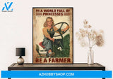 Famille Gift - Poster/Canvas - Be A Farmer Princess