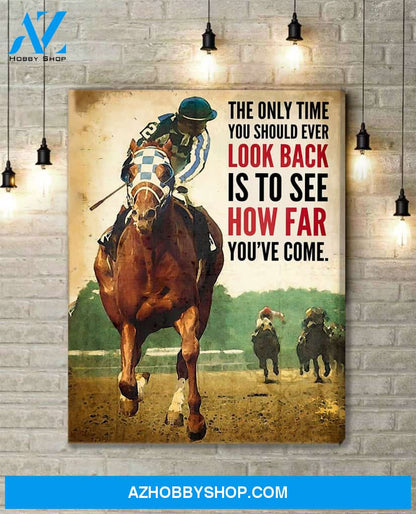 Famille Gift - Poster/Canvas - Horse Race