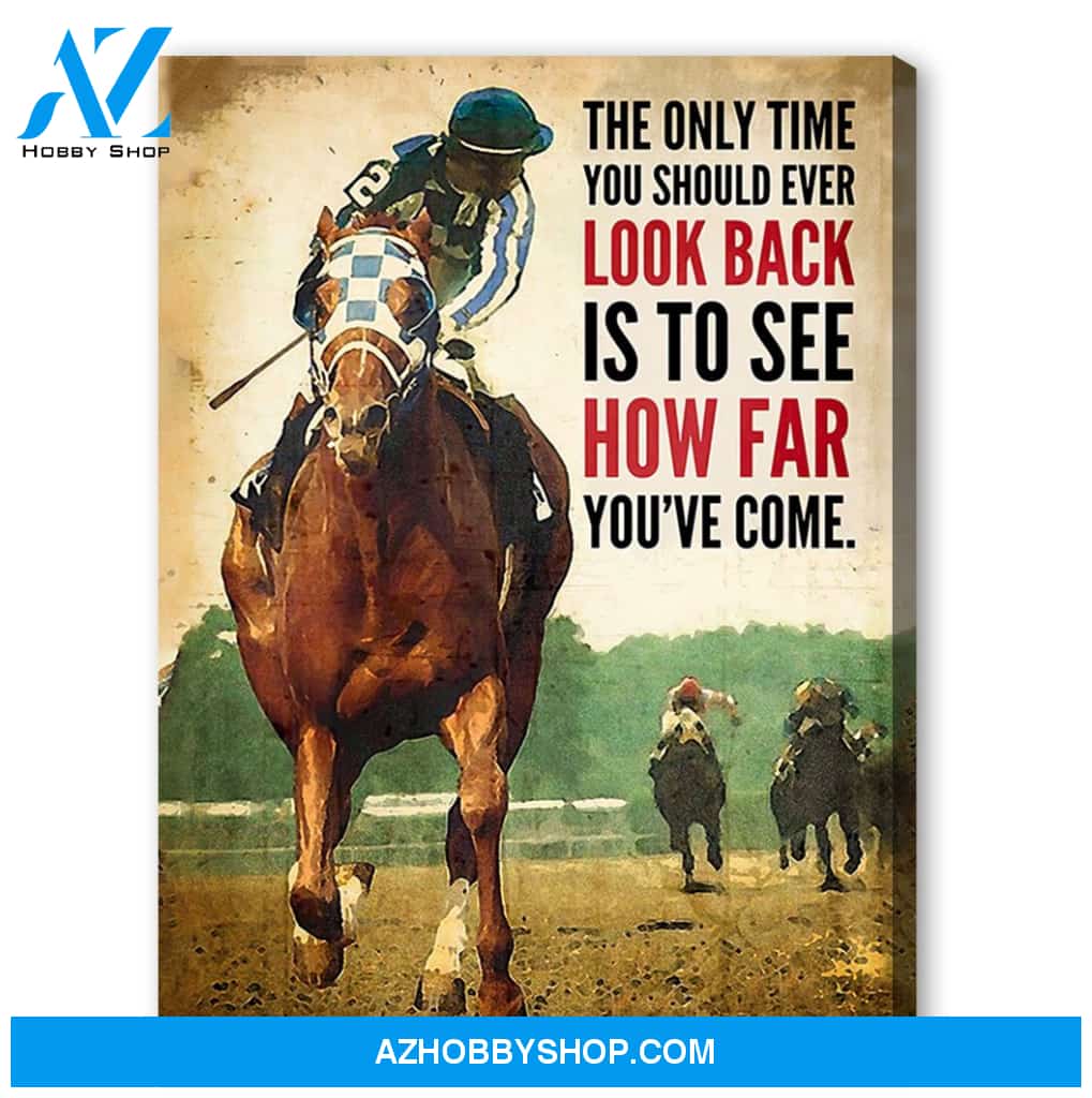 Famille Gift - Poster/Canvas - Horse Race