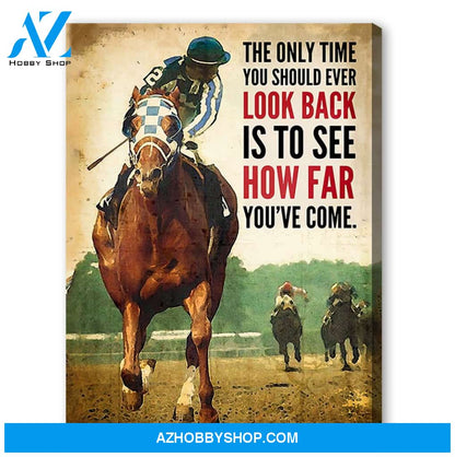 Famille Gift - Poster/Canvas - Horse Race