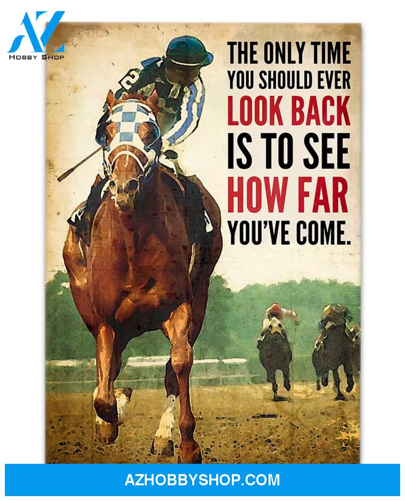 Famille Gift - Poster/Canvas - Horse Race