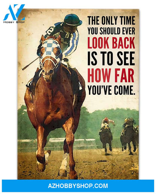 Famille Gift - Poster/Canvas - Horse Race