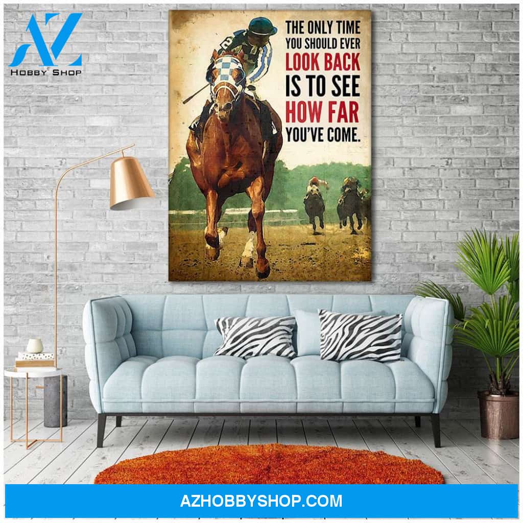Famille Gift - Poster/Canvas - Horse Race