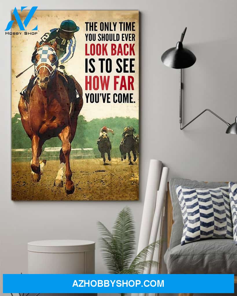 Famille Gift - Poster/Canvas - Horse Race
