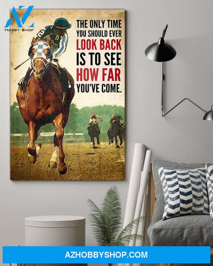 Famille Gift - Poster/Canvas - Horse Race