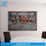 Famille Gift - Roosters Poster & Canvas