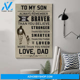 Family Canvas And Poster, Canvas Prints, Wall Decor Visual Art Gift Father's Day