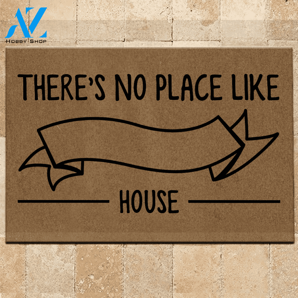 Family Doormat Customized There's No Place Like Nana & Grandad's House | Welcome Mat | House Warming Gift