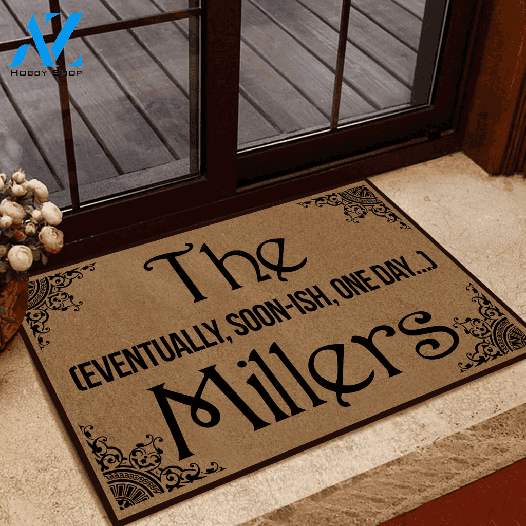 Family Doormat Eventually Soon-ish One Day | Welcome Mat | House Warming Gift