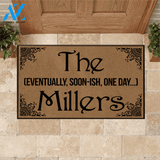 Family Doormat Eventually Soon-ish One Day | Welcome Mat | House Warming Gift
