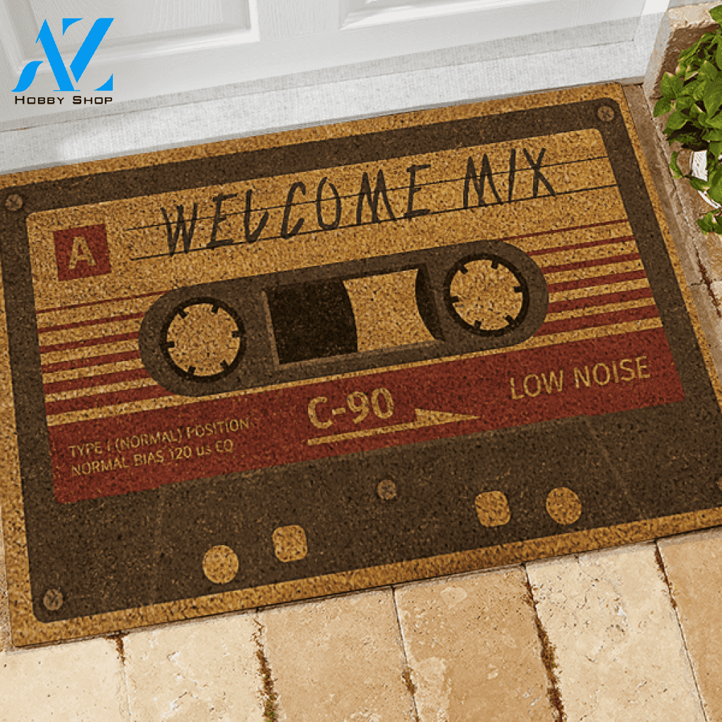 Family Doormat Welcome Mix Funny | Welcome Mat | House Warming Gift