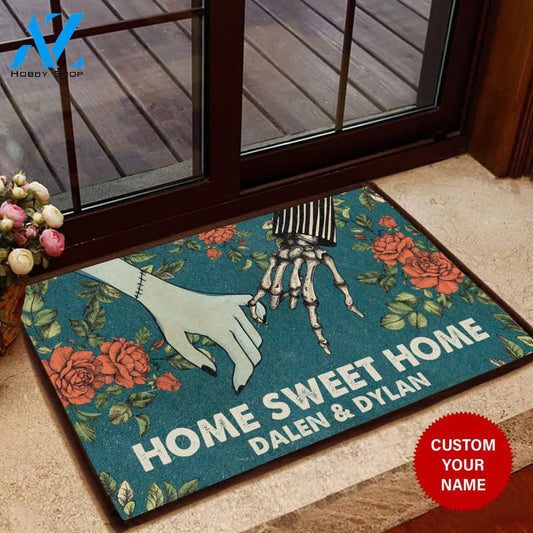 Family Home Sweet Home Personalized All Over Printing Doormat | Welcome Mat | House Warming Gift